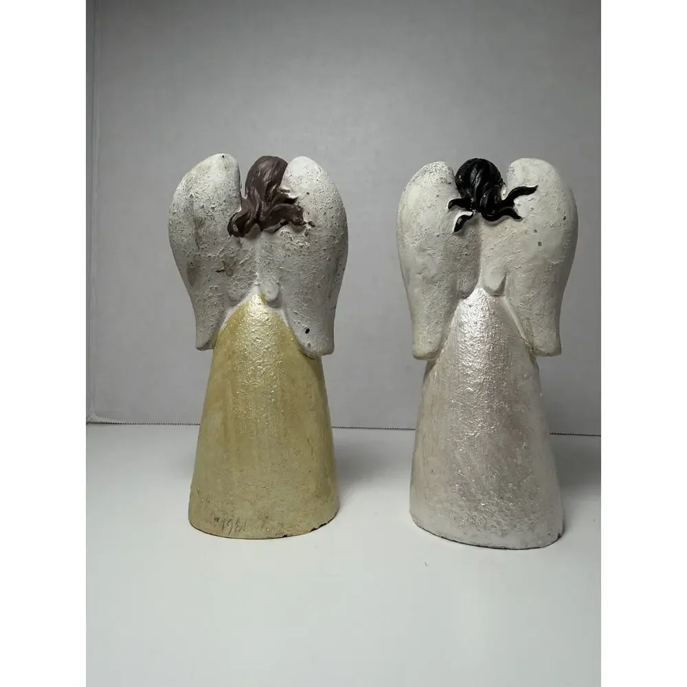 Two Piece Two Color Vintage “Peace & Dream” Angel Set